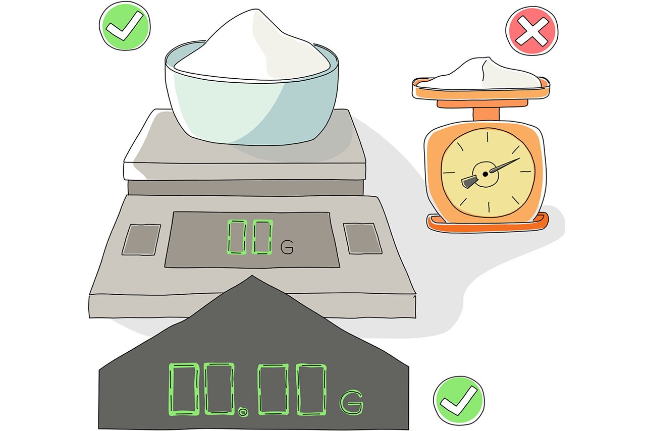 O pão não cresceu bem