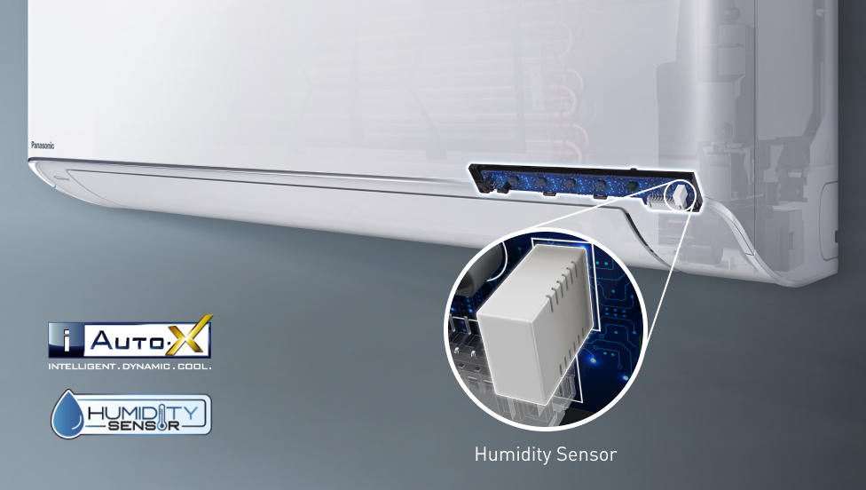 Balancing Temperature and Humidity for Comfort : Panasonic Air Conditioner with iAUTO-X and Humidity Sensor