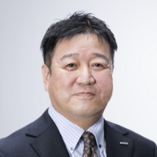 A picture of the managing officer Kazuhiko Ueda .