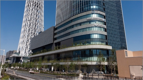 An exeterior image of the Panasonic Commercial Equipment Systems Co., Ltd.