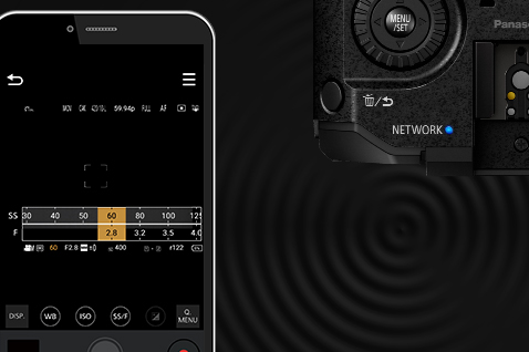 Wi-Fi® / Bluetooth® / LUMIX Sync -sovellus