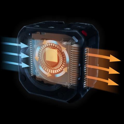 Heat management = unlimited recording