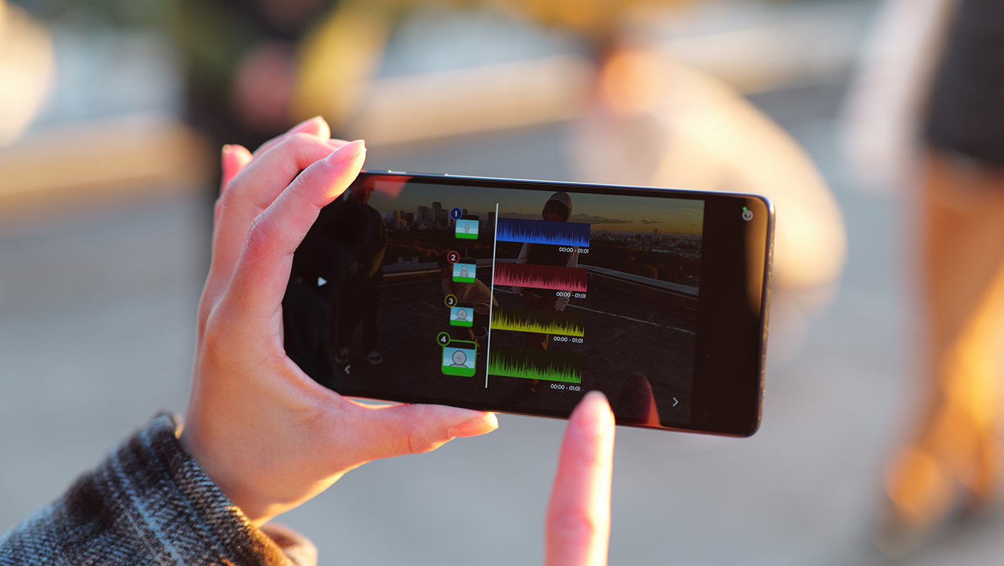 Easily create music videos and dance shorts.