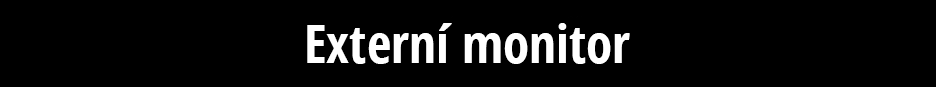 Externí monitor