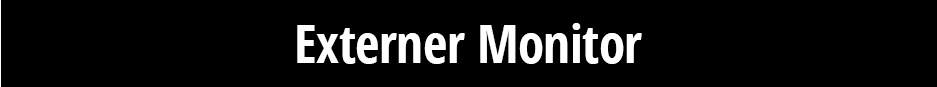 Externer Monitor