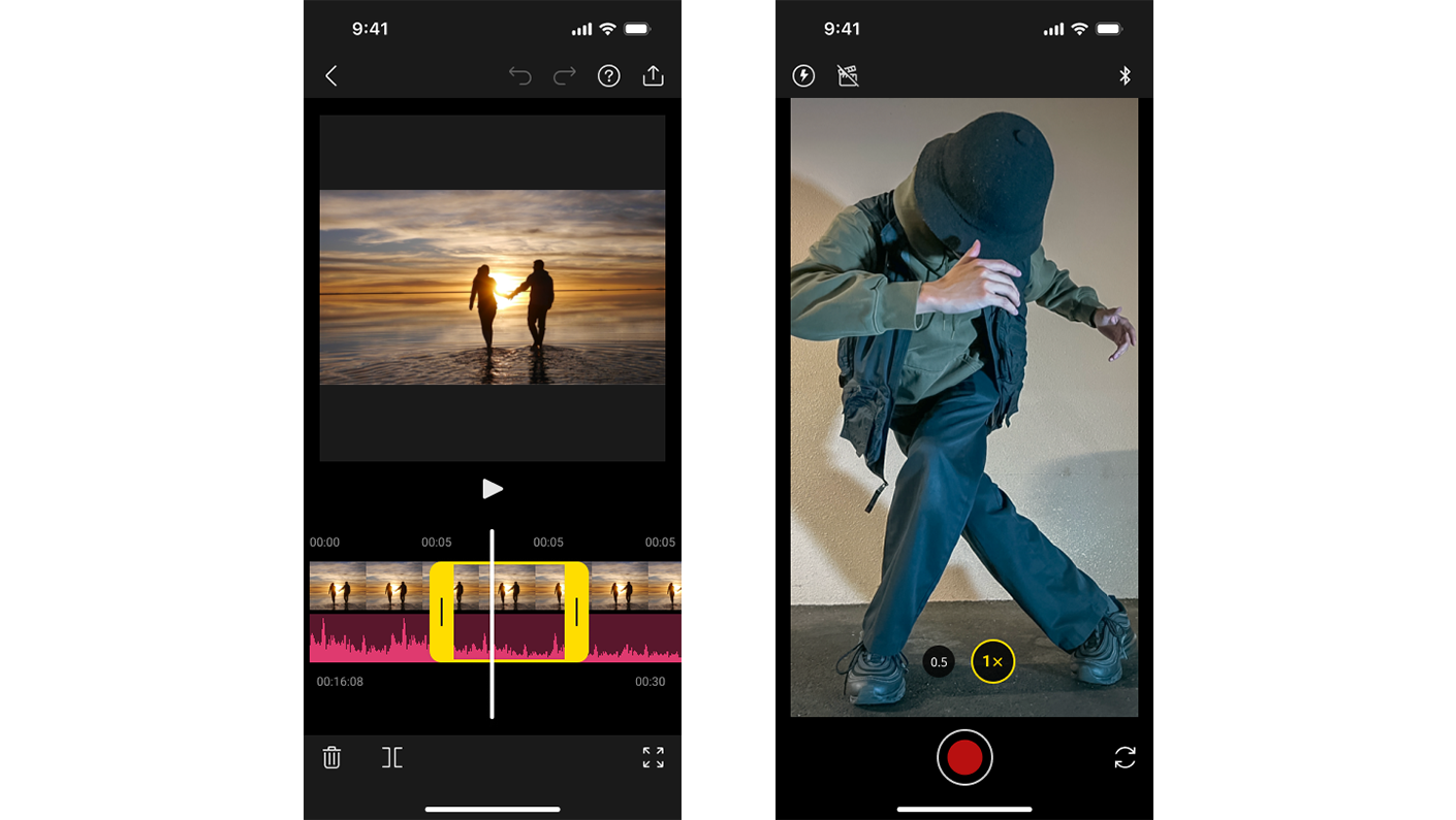 Experience the joy of video expression on your smartphone.