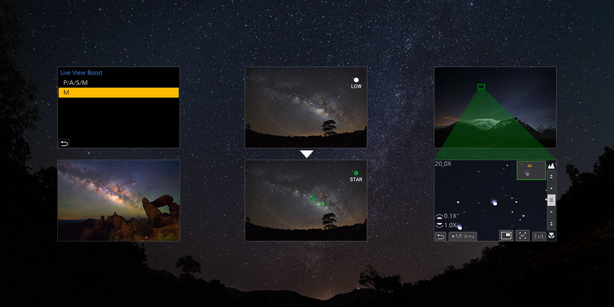 Специальные возможности камеры LUMIX G90