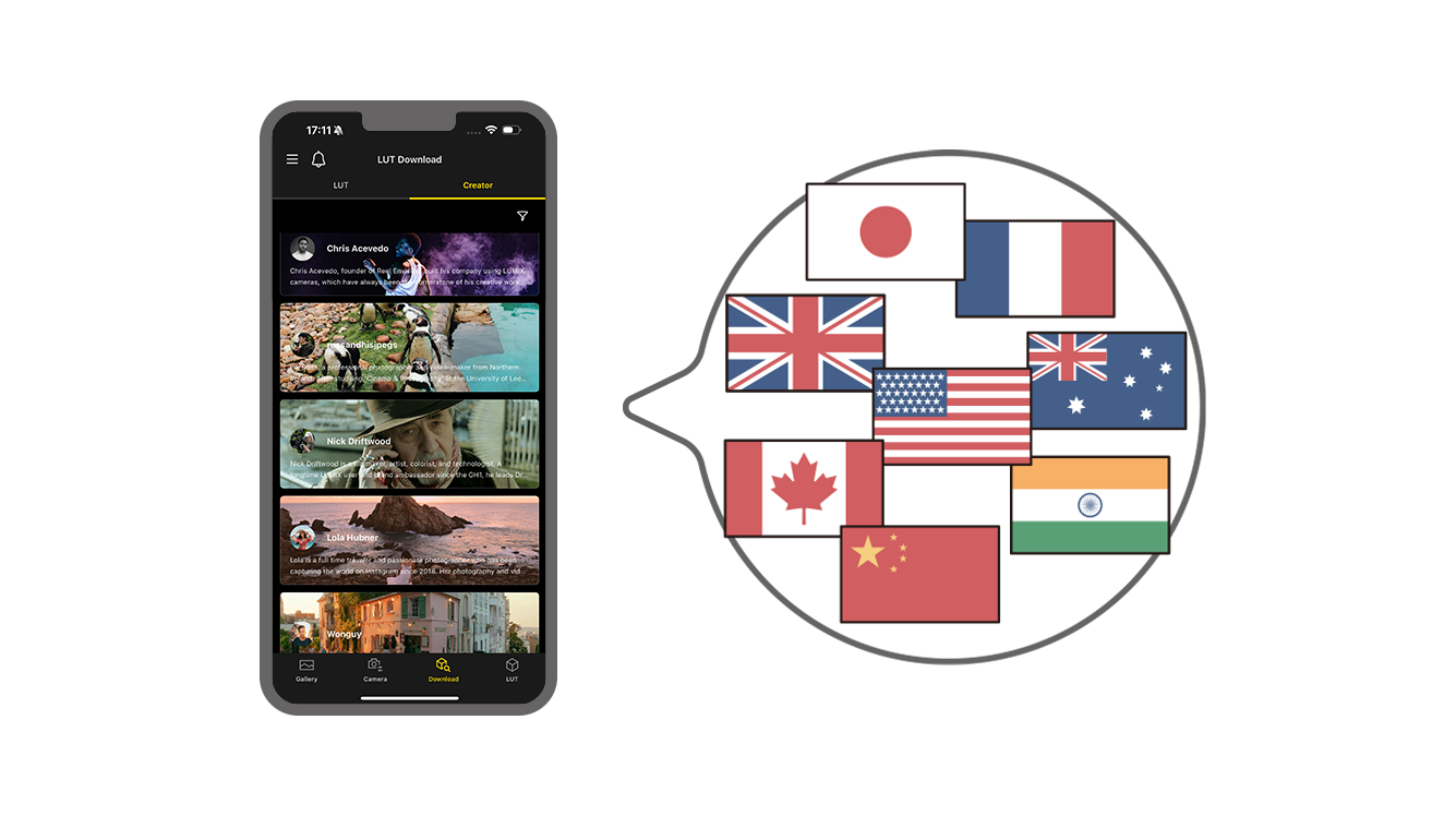 Download Creator LUTs