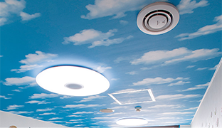 An image of installation of air-e at Ayumi Nursery School