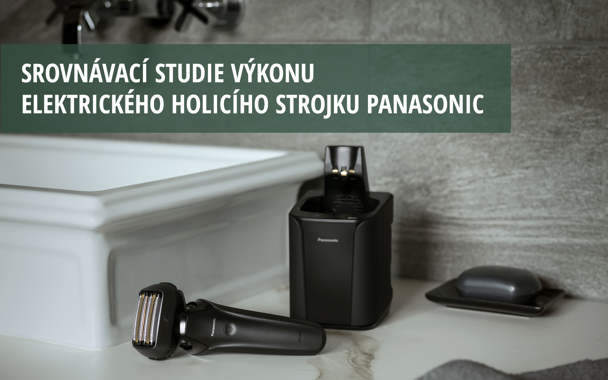 Srovnávací studie výkonu elektrického holicího strojku Panasonic