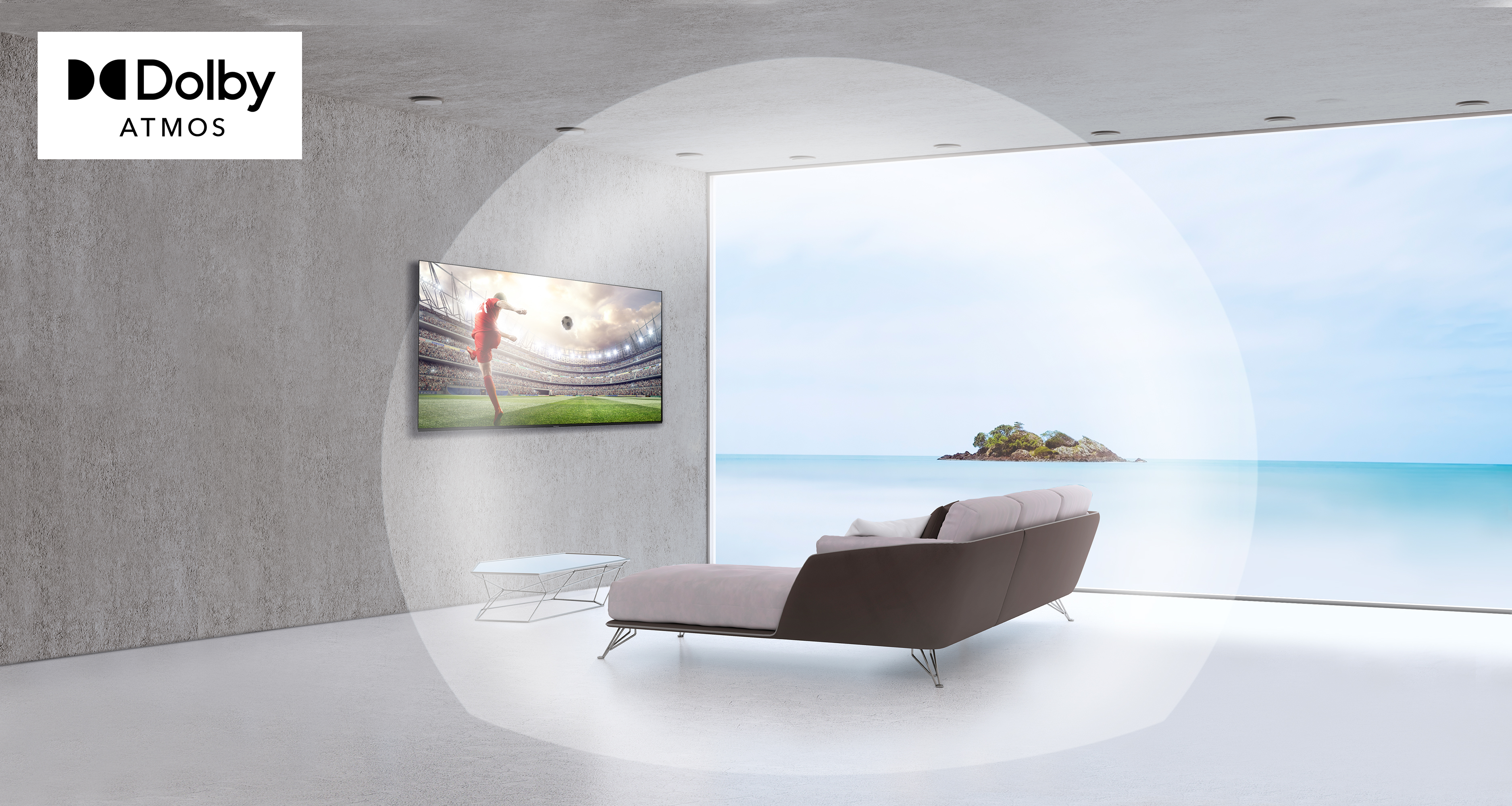 Vaikuttava ääni, joka tuo stadionin ulottuvillesi