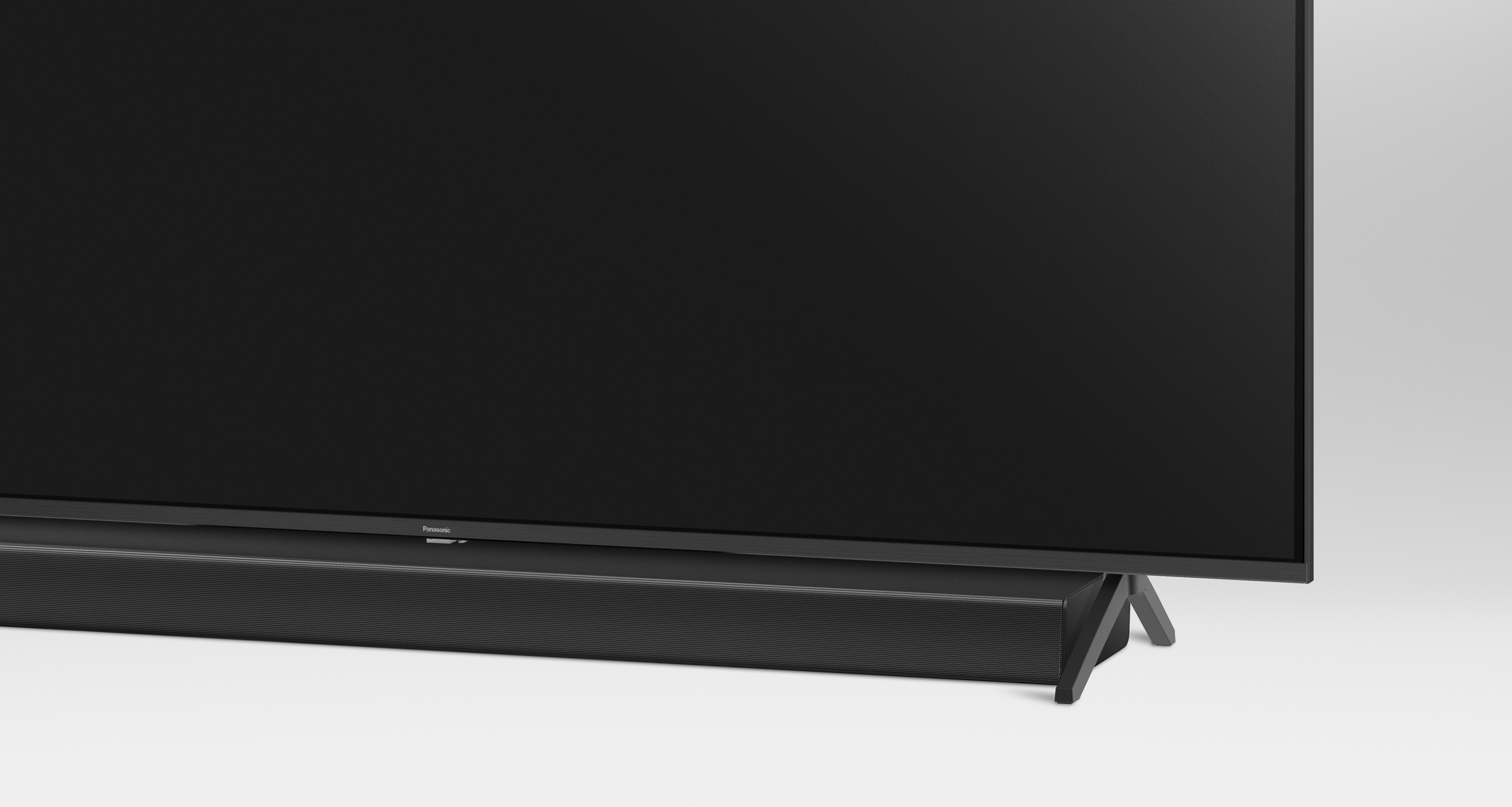 Kaunista ja tyylikästä harmoniaa Soundbarin avulla. Hienostunut, yhtenäinen muotoilu.