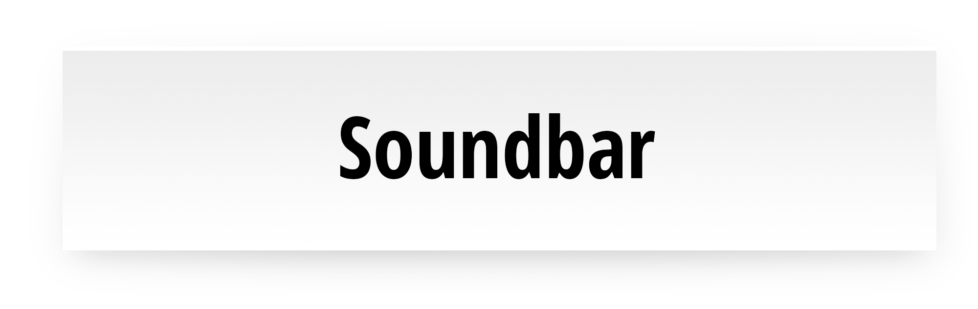 Soundbar