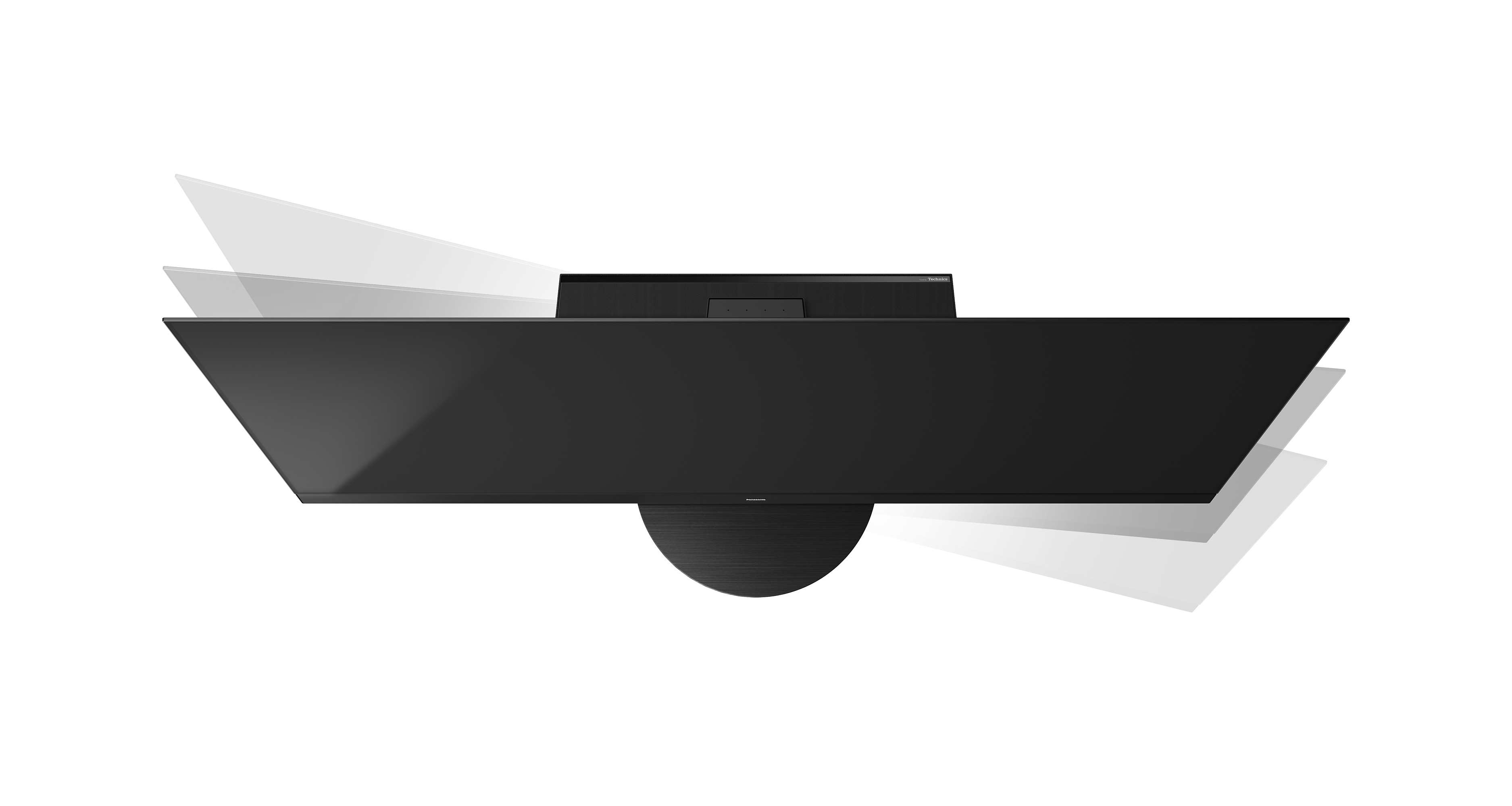 Vychutnajte si vynikajúcu kvalitu obrazu bez ohľadu na umiestnenie televízora. Otočná konštrukcia prináša široké spektrum ideálnych pozorovacích uhlov.