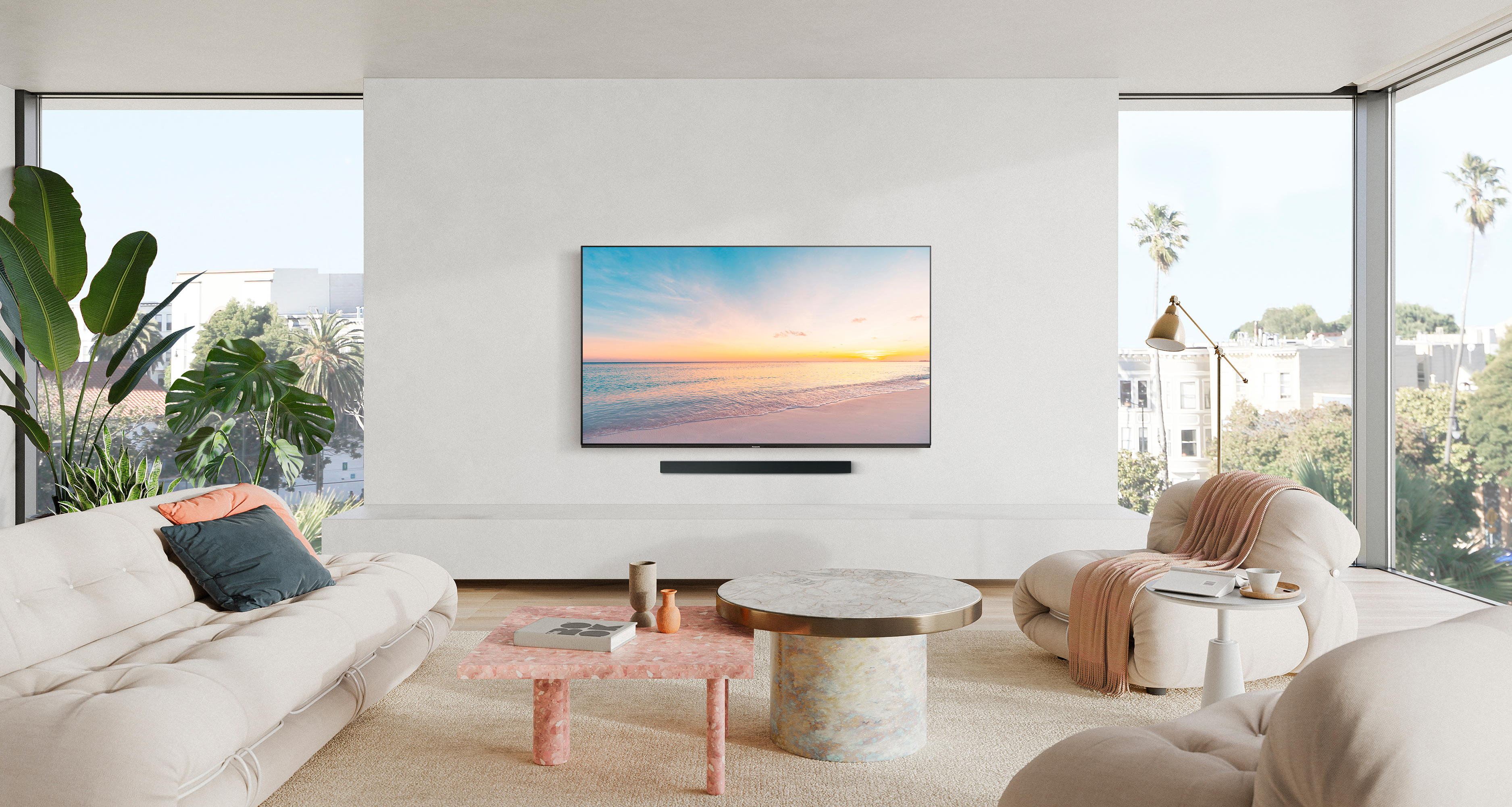 Zvukový panel poskytuje lepší zvuk. Jeho sofistikovaný dizajn je v dokonalej harmónii s vašou miestnosťou.