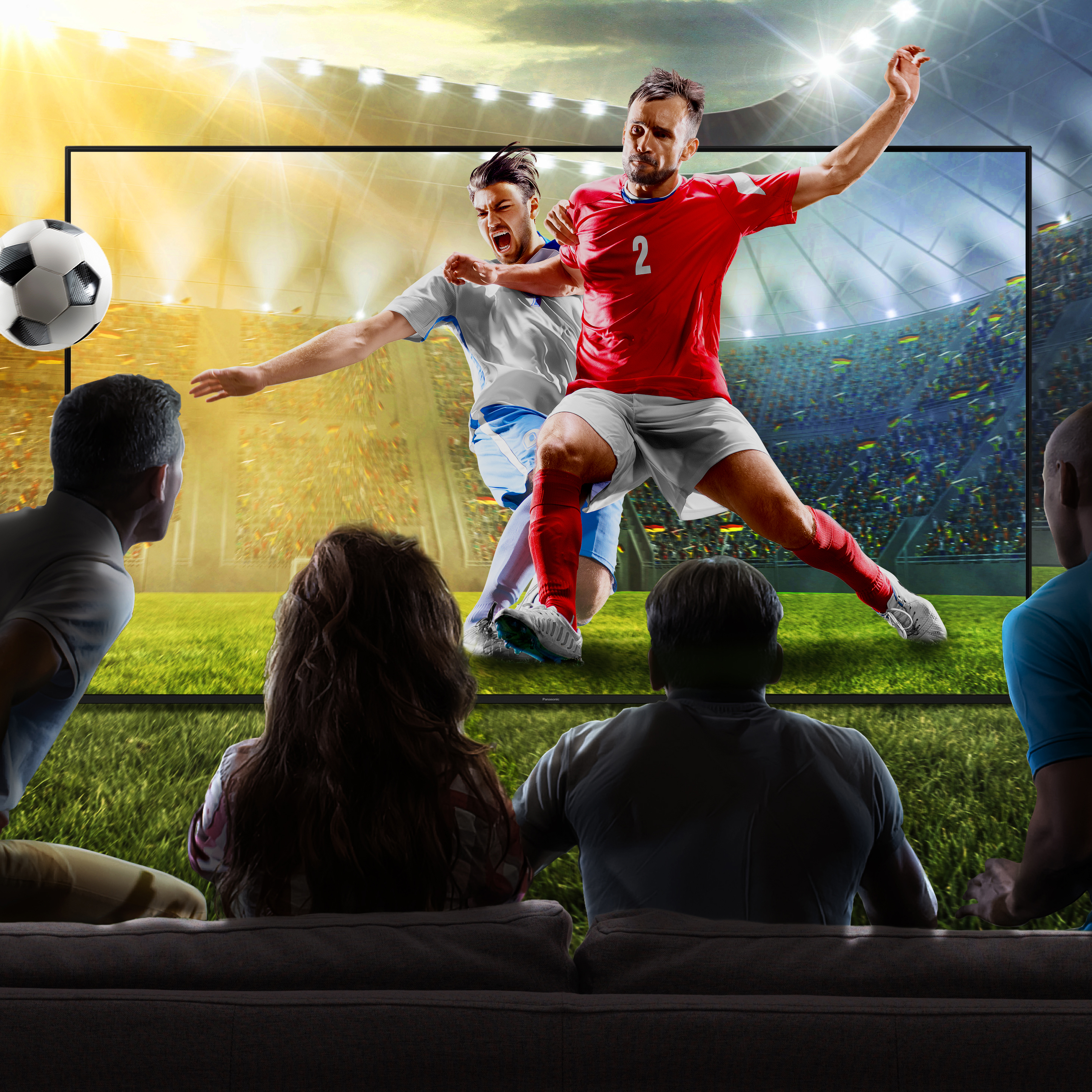 4K televízor so silou víťaziť. Výkon, ktorý drží tempo s najrýchlejšou akciou a prináša ju s mimoriadnou čistotou