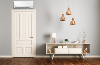 Aircond above the door