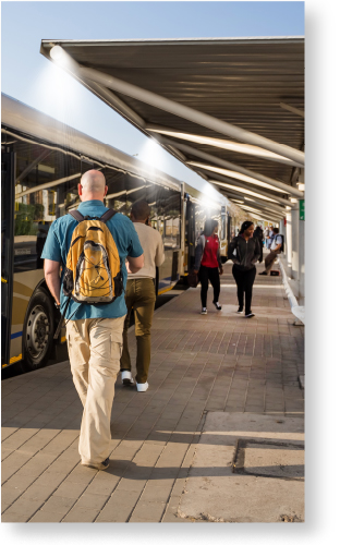 Bus station