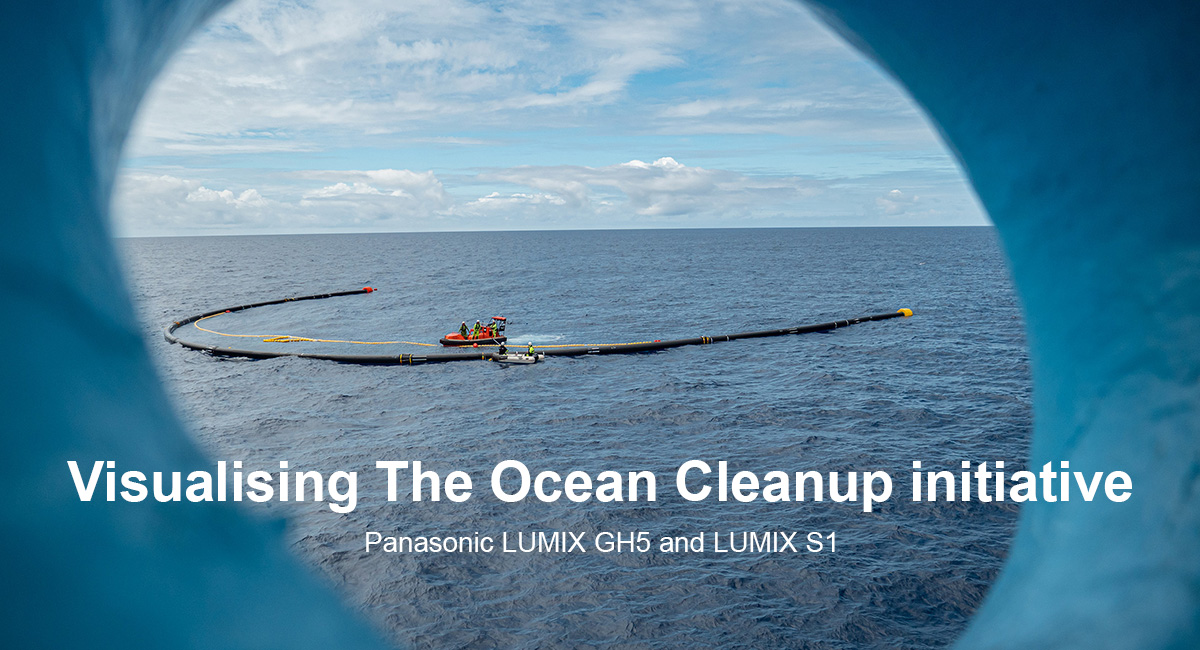 The Ocean Cleanup -aloitteen visualisointi