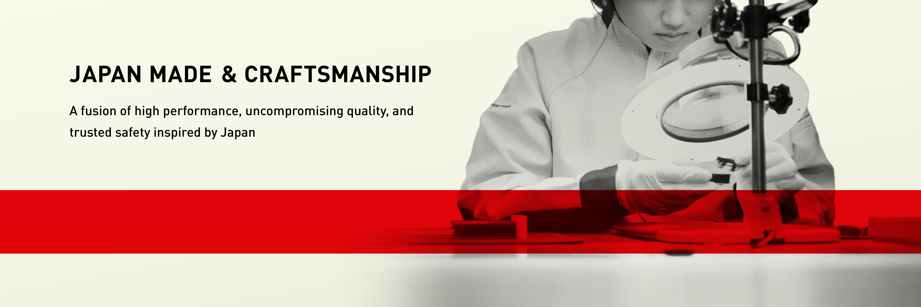 Image: Japan made & Craftsmanship