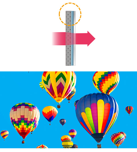 OLED transparente da Panasonic