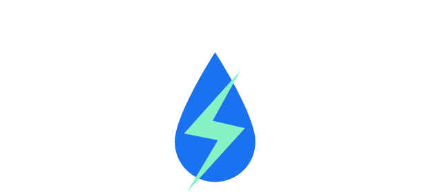 An illustration of electrolysing salt and water