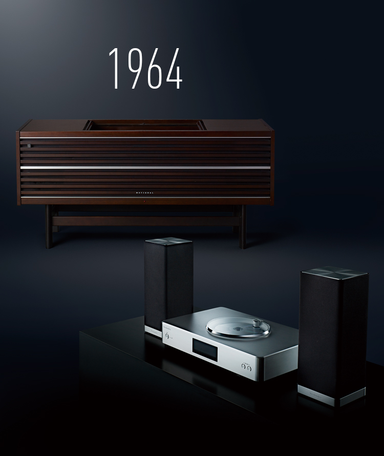 Image:Panasonic’s first stereo console “Asuka” in 1964