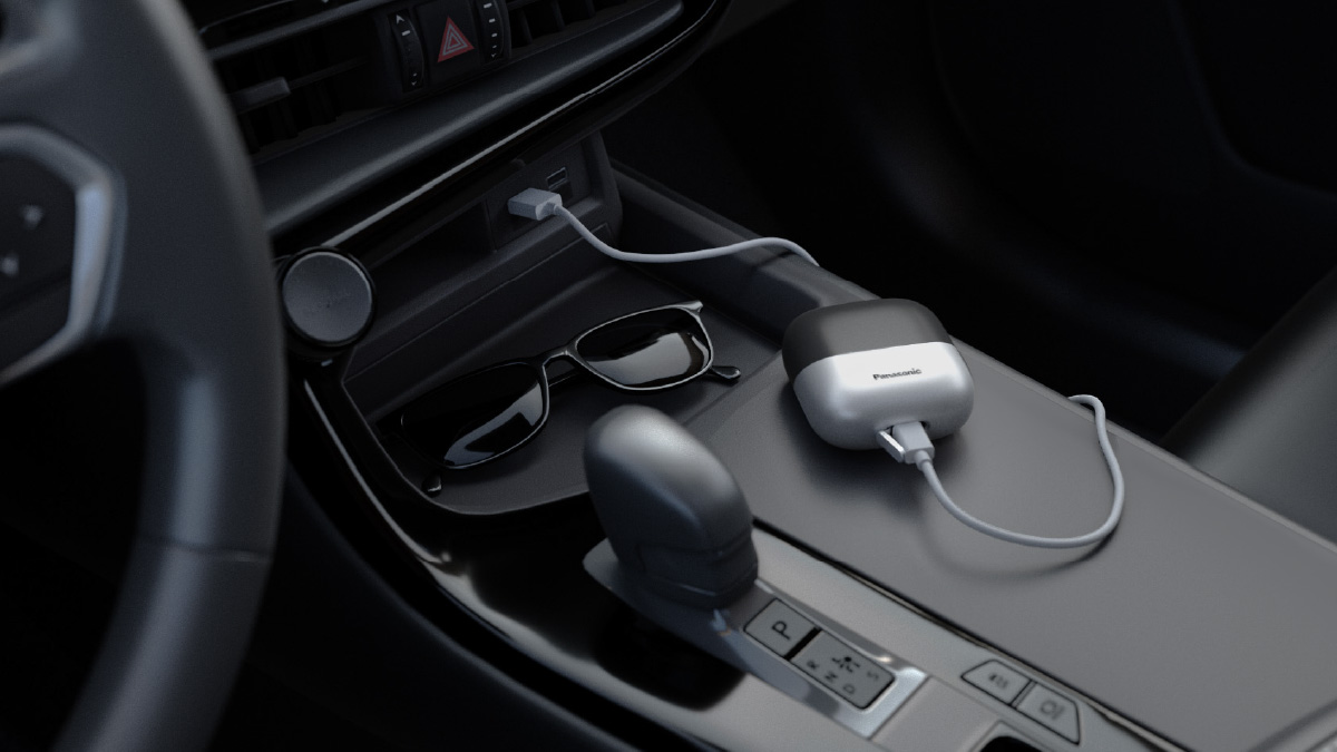 Συμπαγής σχεδίαση και φόρτιση μέσω USB (Τύπος-C)