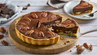 Chocolate and Pecan Tart