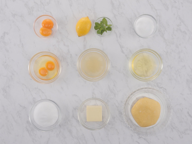 Lemon Cream Tart ingredients image