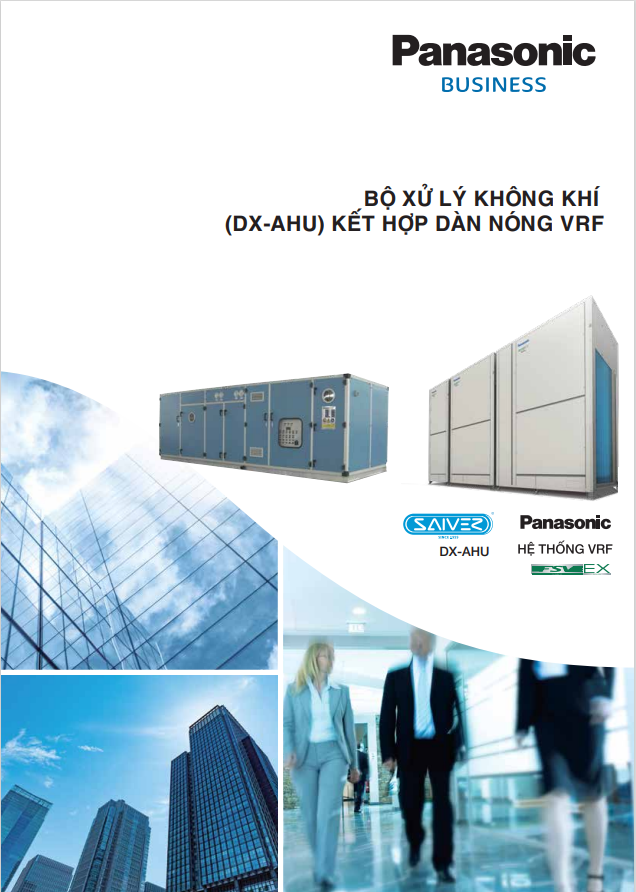 Catalogue DX-AHU kết hợp dàn nóng VRF 2025/2026