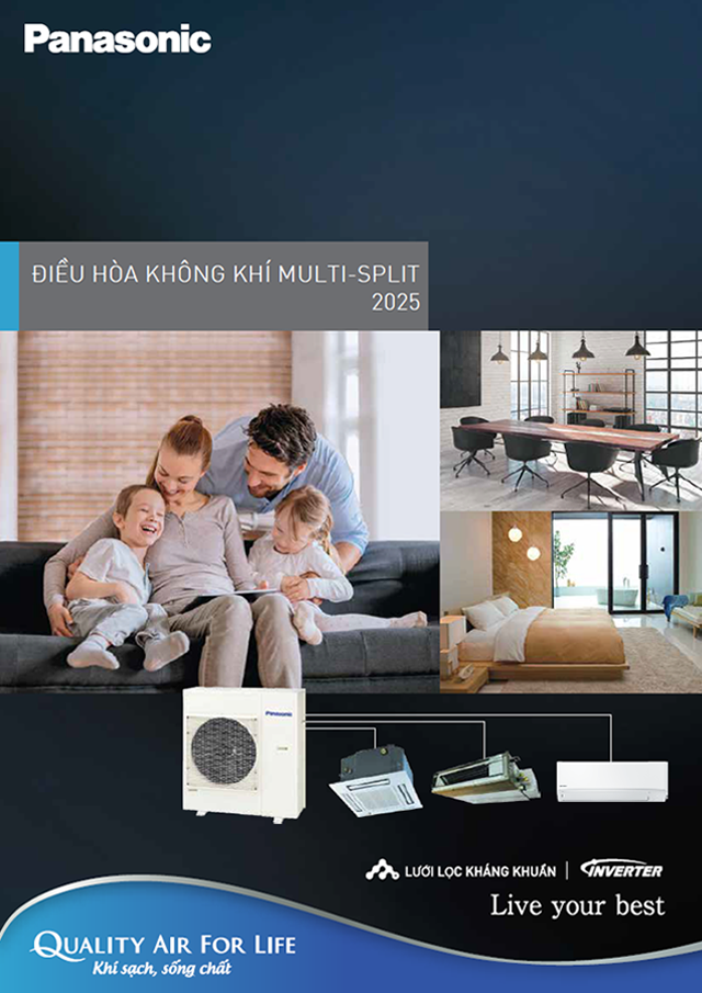 Điều hòa Multi Split Làm lạnh Sưởi ấm Inverter 2025 (VI)