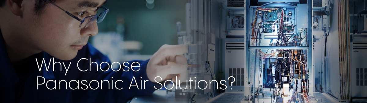 image: A staff inspecting HVAC infrastructure