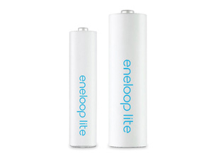 Presentación de baterías eneloop lite.