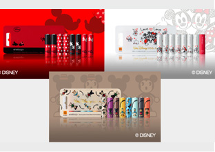 Presentación de modelos edición limitada con personajes de Disney.