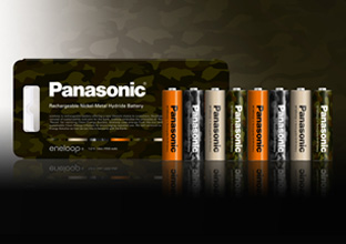 Presentación de tonos eneloop forest.