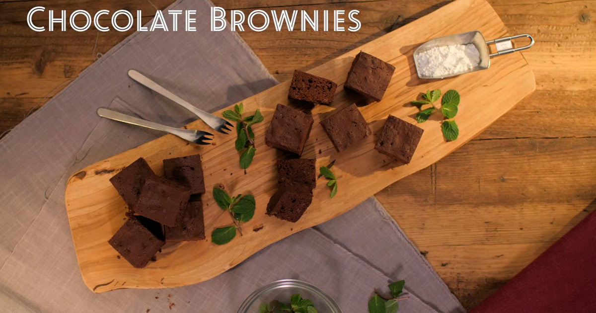 Brownies de chocolate