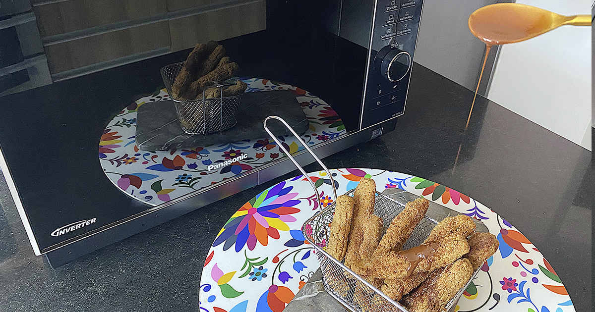 Churros de avena sin freir