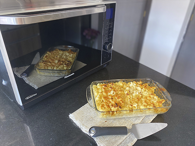 Mac and cheese con pollo