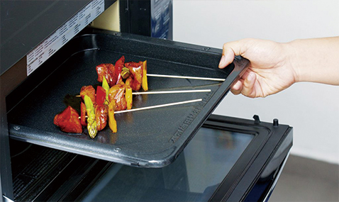 Pollo con Yakitori de Verduras Casero