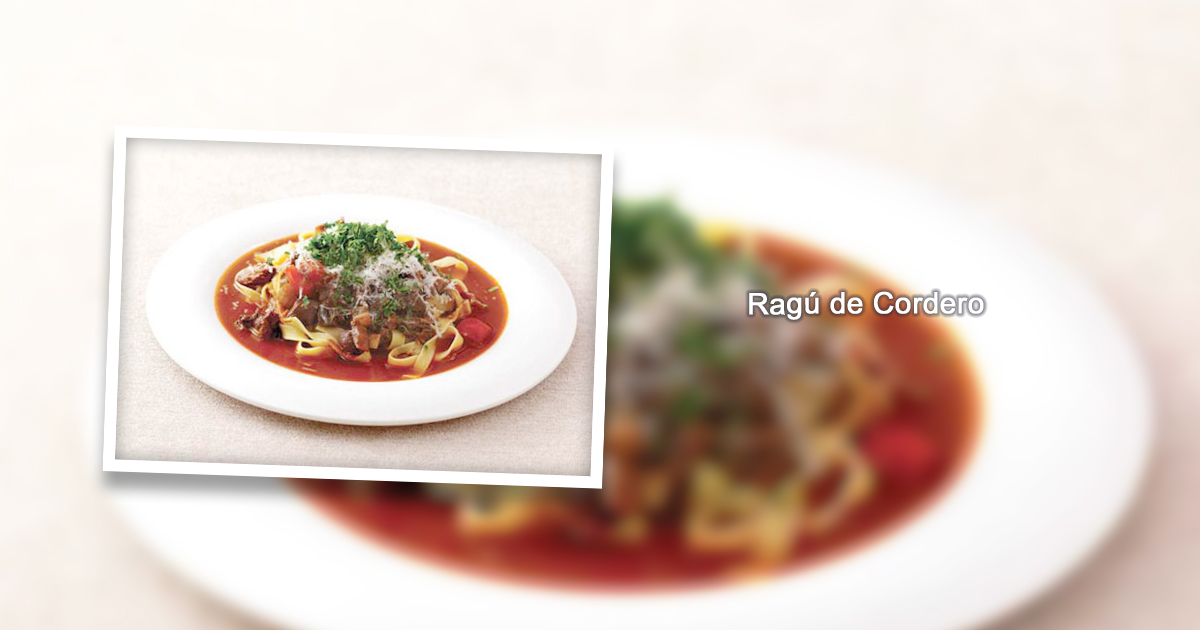 Ragú de Cordero