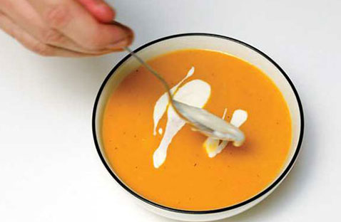 Sopa de Crema de Calabaza