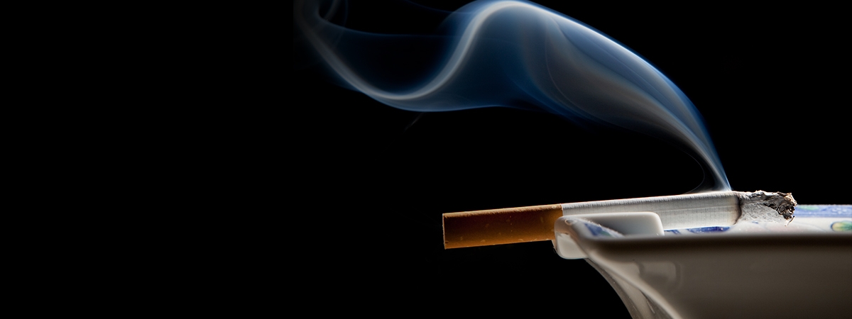 A image of cigarette odour