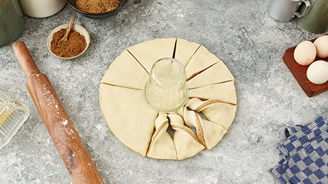 Pain étoilé de Noël