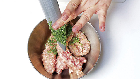 Homemade Baked Sausage Drumsticks