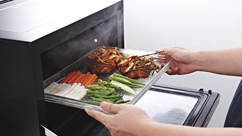 Paprika Chicken with Steamed Vegetables