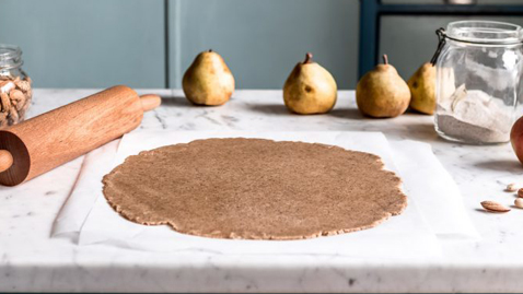 Pear and Chocolate Galette