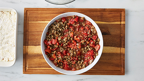 Plant-Based Meat Lasagna