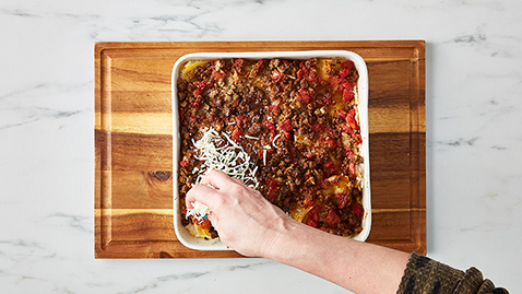 Plant-Based Meat Lasagna