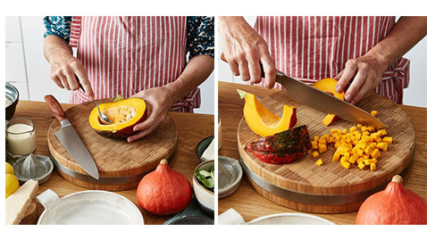 Pumpkin Risotto with Feta